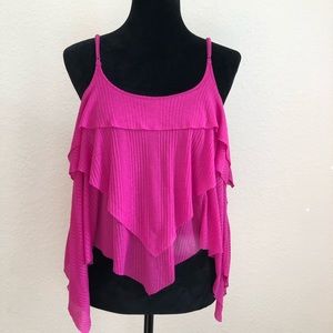 Free People NWT Pink Swing Tank Size XS
